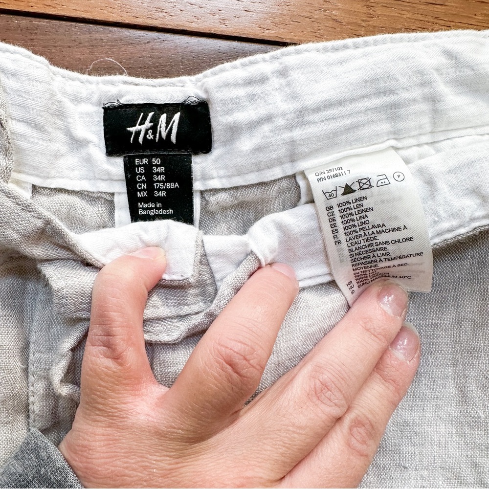 H&M Linen Pants - Picture 3 of 4